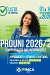 FIMCA Jaru convoca candidatos da lista de espera do ProUni 2026/2 para...